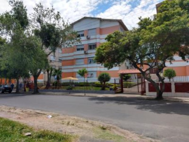 Simpático apartamento 4º andar, com 02 dormitórios, no Condomínio Praia dos Artistas, bairro Jardim Leopoldina, R$ 165.000,00. 